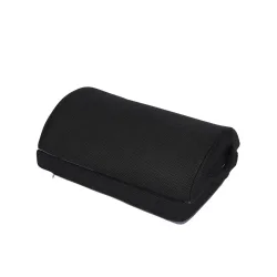 Ergonomische Fussstütze schwarz