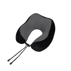 Nackenkissen schwarz/grau