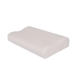 Orthopädisches Nackenkissen mit Gel weiss