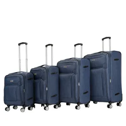 Reisekoffer RINO 4er Set blau