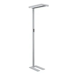 LED Stehlampe LANA dimmbar mit Bewegungsmelder silber