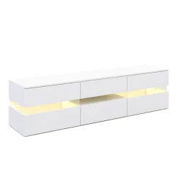 TV Möbel LED PALA weiss