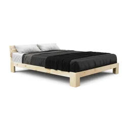 Bett Holz JAYDEN 160 x 200 cm nature