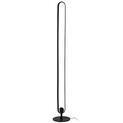 LED RGB Stehlampe LEANO schwarz
