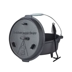 Dutch Oven Set 7L mit Standfüssen