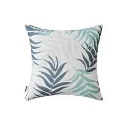 Outdoorkissen LEAF mint/grau 45 x 45 cm
