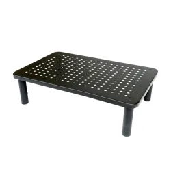 Stehtisch Monitorständer 37 x 23.5 cm schwarz
