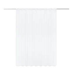 Vorhang halbtransparent weiss 240 x 240 cm