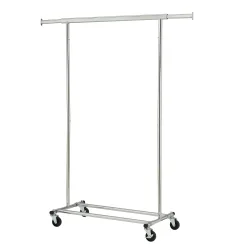 Kleiderständer 1 Stange bis 113 kg silber