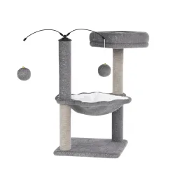 Katzenbaum BONNY 76 cm grau