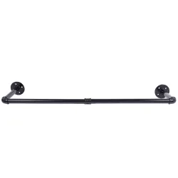 Kleiderstange Eisen 93 cm schwarz