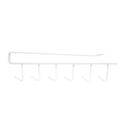 Schrankeinsatz Tassenhalter weiss
