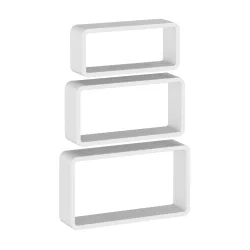 Wandregal NOVA 3er Set weiss