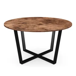 Beistelltisch Vintage BONITA rund 80 x 47 cm
