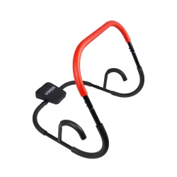 Bauchtrainer AB Roller schwarz / rot