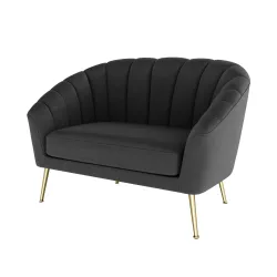 Sofa Samt DARIA anthrazit