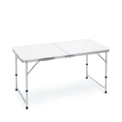 Campingtisch klappbar 120 x 60 cm weiss
