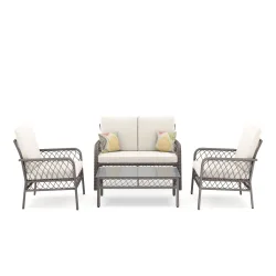Gartenset Rattan ARIMBA beige