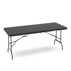 Campingtisch klappbar 180 x 75 cm schwarz