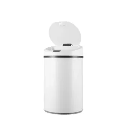 Abfalleimer mit Sensor 30L weiss