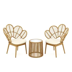 Gartenmöbel Set Rattan COSIMA