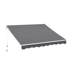 Gelenkarmmarkise 300 x 250 cm anthrazit