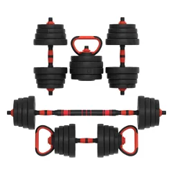 Hantelset 3-in-1 30 kg