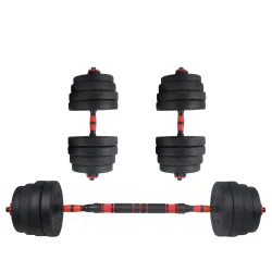 Hantelset Kurz- und Langhantel 50 kg