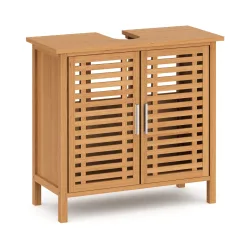 Waschbeckenunterschrank Walnussholz 66 x 29 x 61 cm