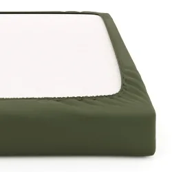 Fixleintuch 90 x 200 cm olive