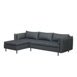 Ecksofa AIDEN links anthrazit