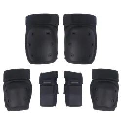 Skate Protektoren Set 3-teilig Grösse S schwarz
