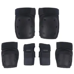 Skate Protektoren Set 3-teilig Grösse M schwarz