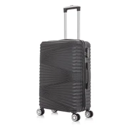 Reisekoffer Hartschalenkoffer NIA Grösse M schwarz