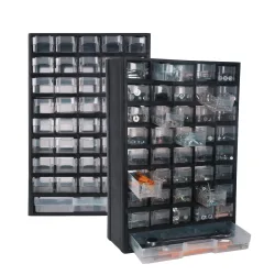 Kleinteilemagazin mit 41 Schubladen 2er Set