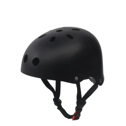 Skate Helm 55 - 58 cm schwarz