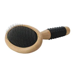 Bürste für Haustiere Bambus 17.5 cm
