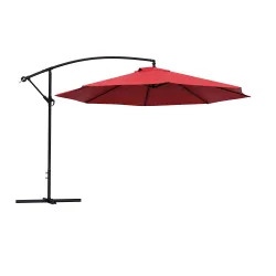 Sonnenschirm Ampelschirm SUN 350 cm rot