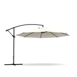 Sonnenschirm Ampelschirm SUN 300 cm weiss