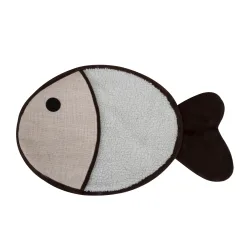 Kratzteppich für Katzen Fischform