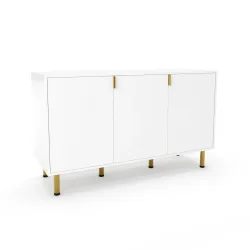 Sideboard MARGO 127 x 75 cm weiss