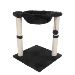 Katzenbaum 50 cm schwarz