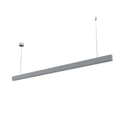 LED Hängelampe LINA 158 cm silber