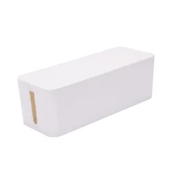 Kabelbox gross weiss