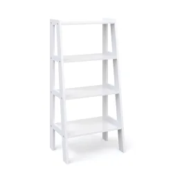 Wandregal Leiterregal 43 x 90 cm weiss