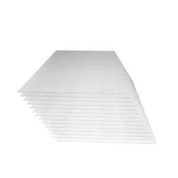 Hohlkammerstegplatten 3.8 mm 14er Set