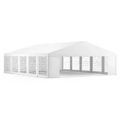 Profi PVC Partyzelt 8 x 10 m weiss
