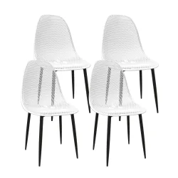 Esszimmerstuhl MELINA 4er Set weiss