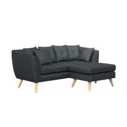 Ecksofa HAILY anthrazit