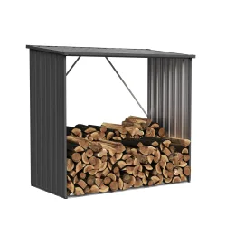 Kaminholzregal Outdoor 164 x 83 x 154 cm
